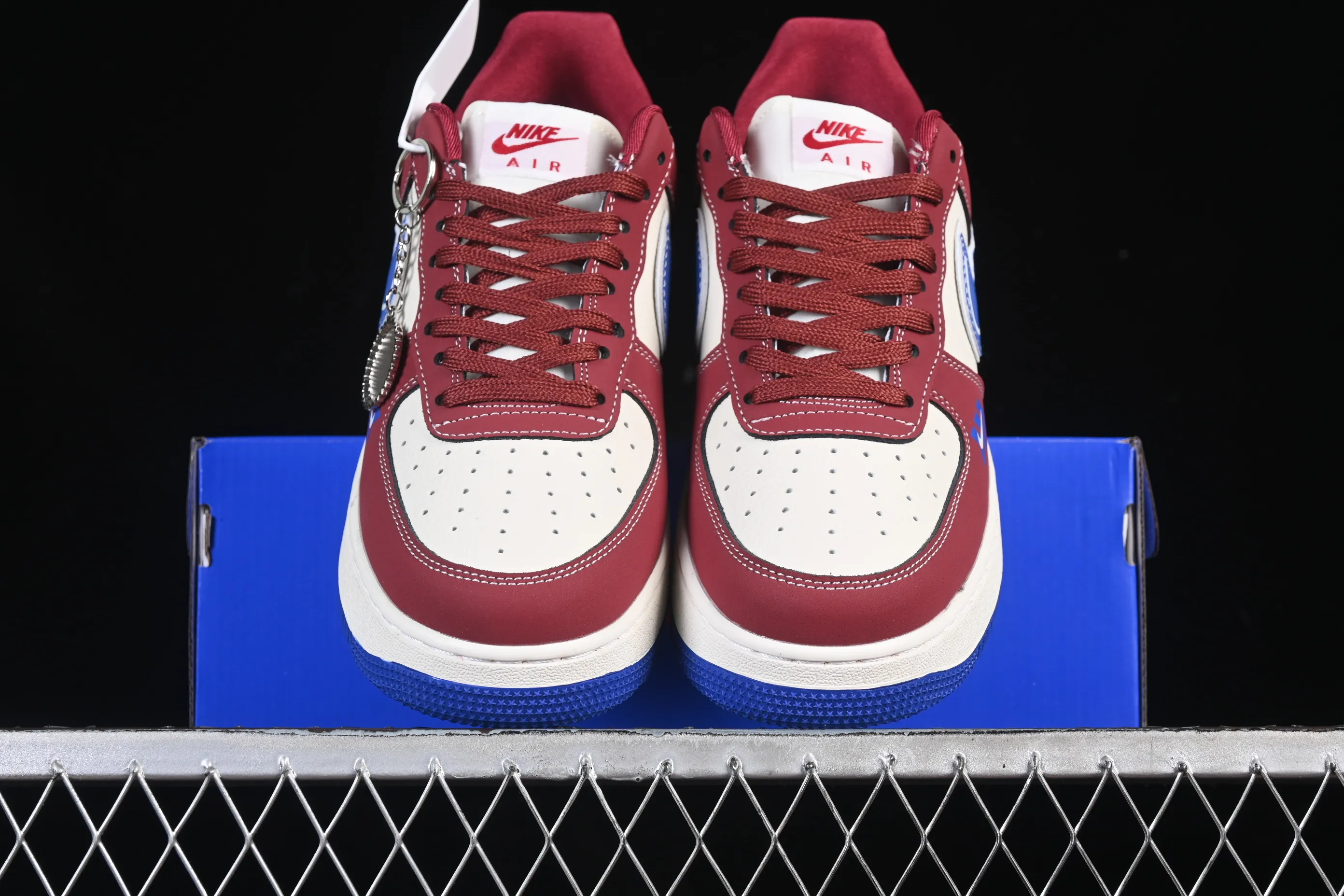 All categories Nk Air Force 1 Air Force series Nk Air Force 1 Low Air Force low-top Nike Air Force 1'07 Low Stussy co-branded caramel blue hook Air Force 1 low-top casual sneakers SY1388-005